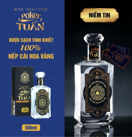 Rượu Thảo Dược Poker Tuấn - Niềm Tin