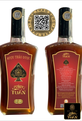 Rượu Thảo Dược Poker Tuấn - New 2024